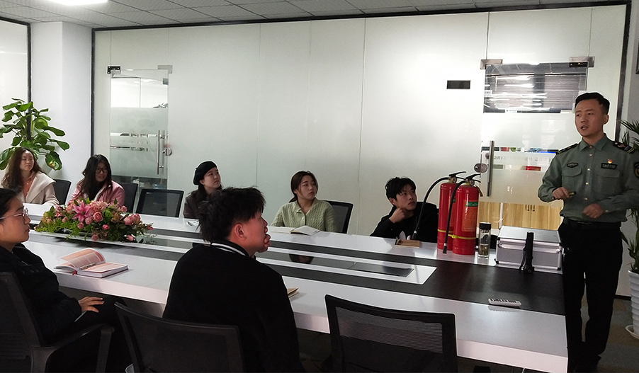 博创影视开展消防安全知识培训